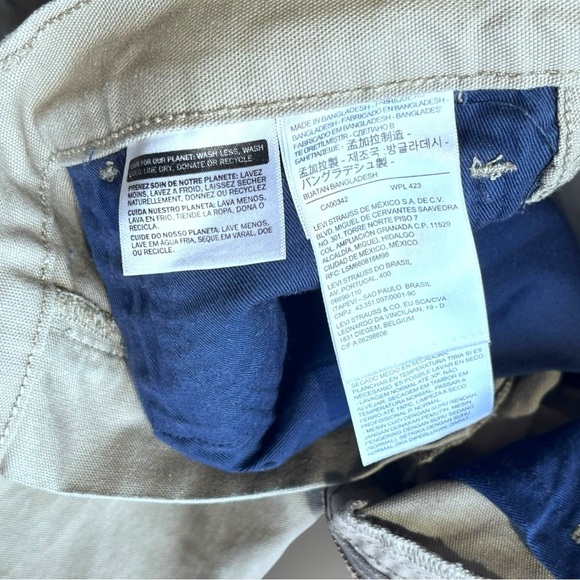 Levi Strauss Tan Workwear Pants - Picture 4 of 13
